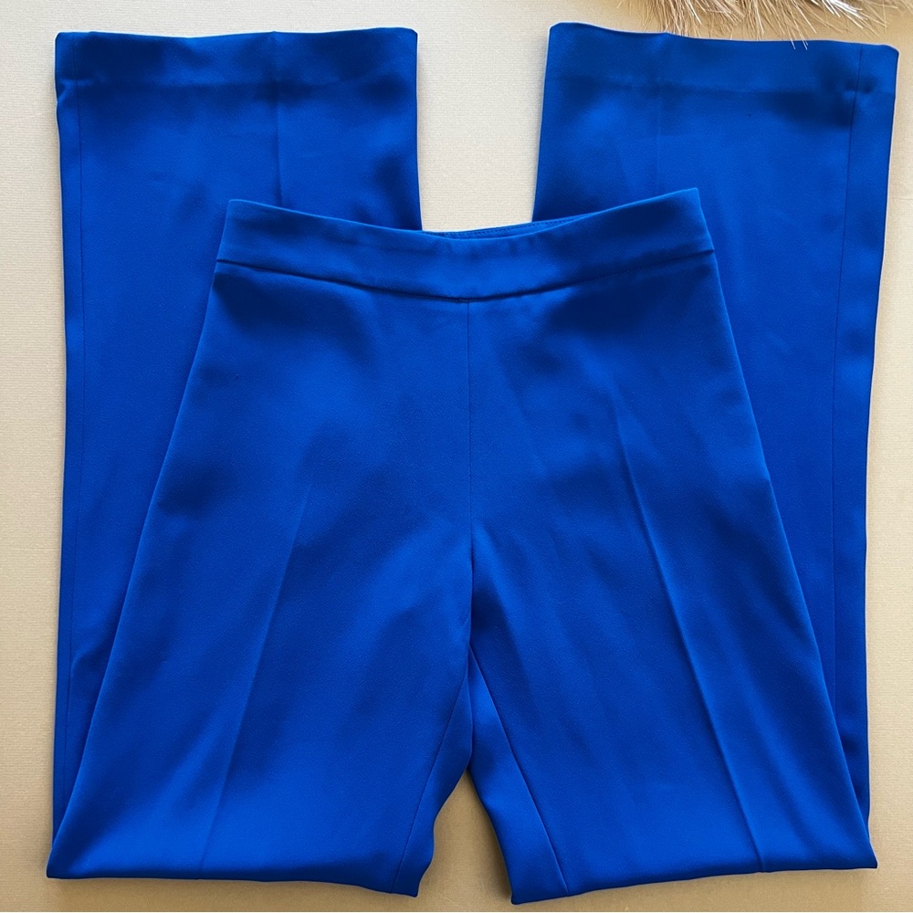Zara Cobalt Blue Trouser Pants - Picture 3 of 15